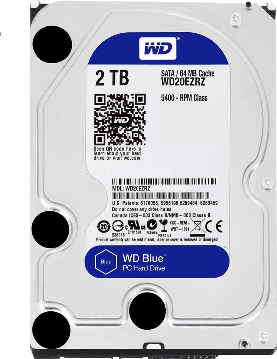 Actual product image WD Blue (2 TB, 3.5", CMR)