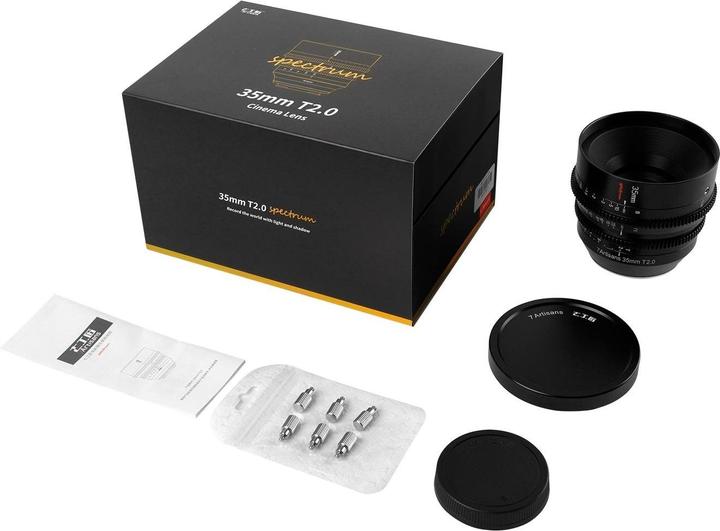 Actual product image 7artisans Fixed focal length 35mm T2.0 - Canon RF (Canon RF, full size)