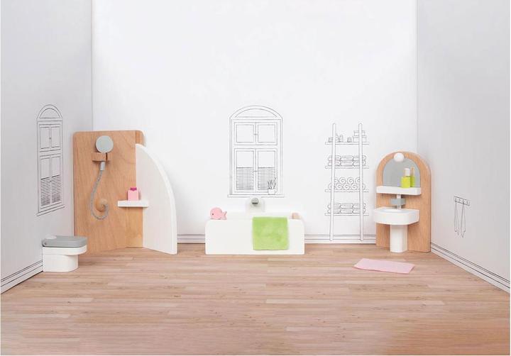 Produktbild Goki Badezimmerausstattung für das Puppenhaus