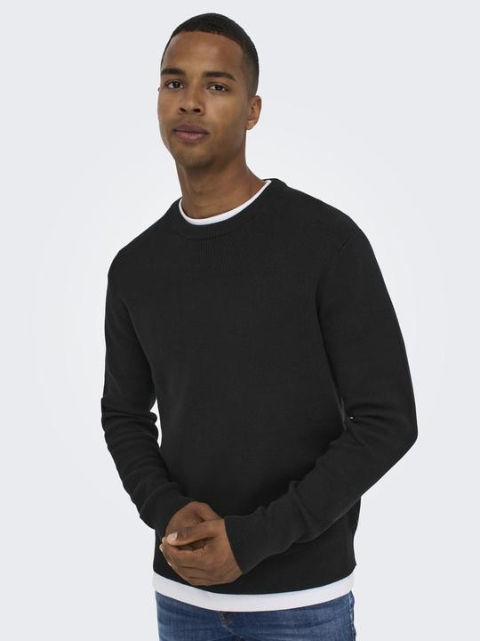Produktbild Only & Sons Strukturstrick Strickpullover (XXL)
