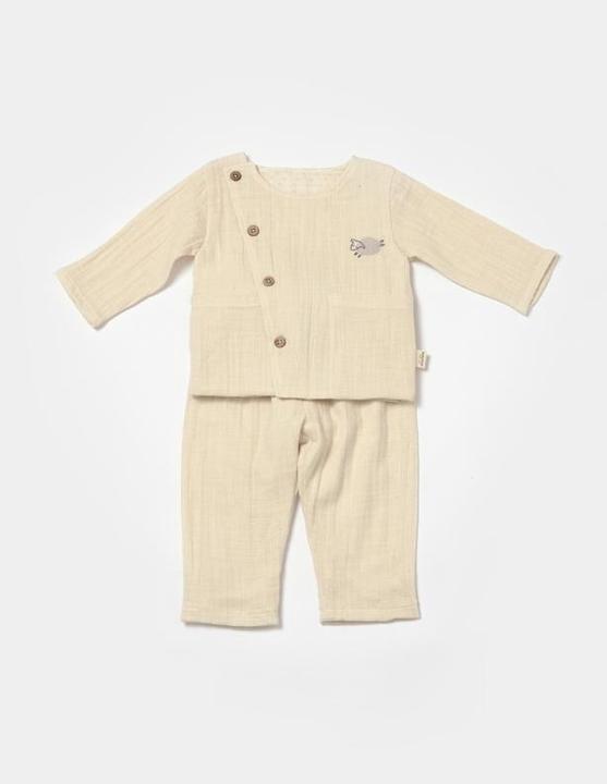 Produktbild BabyCosy Set aus langärmligem T-Shirt und Hose (86)