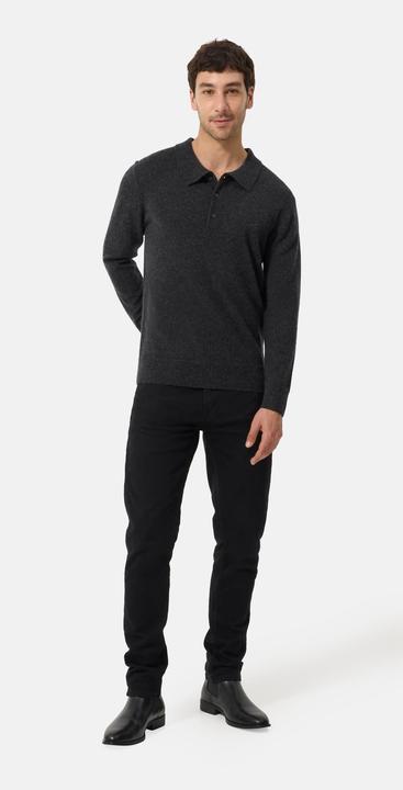 Produktbild Cash-Mere Kaschmir Poloshirt Langarm (M)