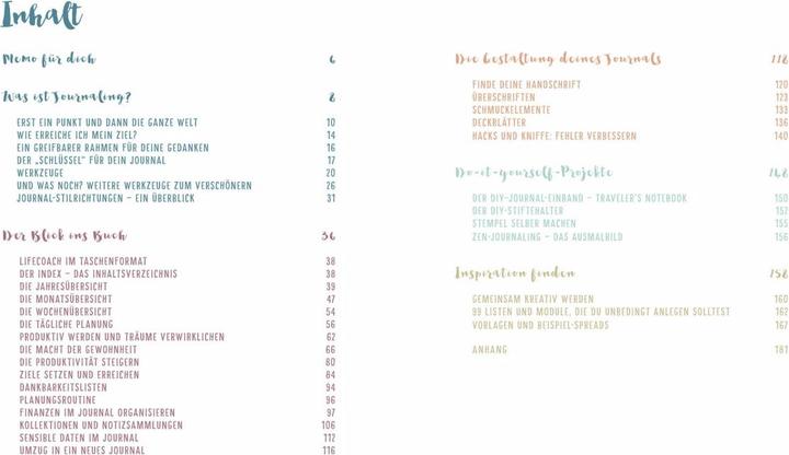 Produktbild Gestalte dein Journal mit der Bullet-Methode (Deutsch, Jasmin Arensmeier, 2018)