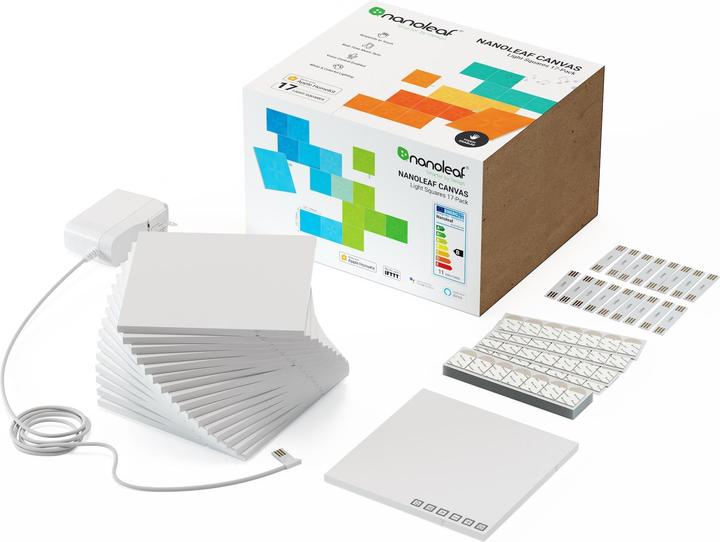 Actual product image Nanoleaf Canvas Smarter Kit 17 pieces (900 lm)