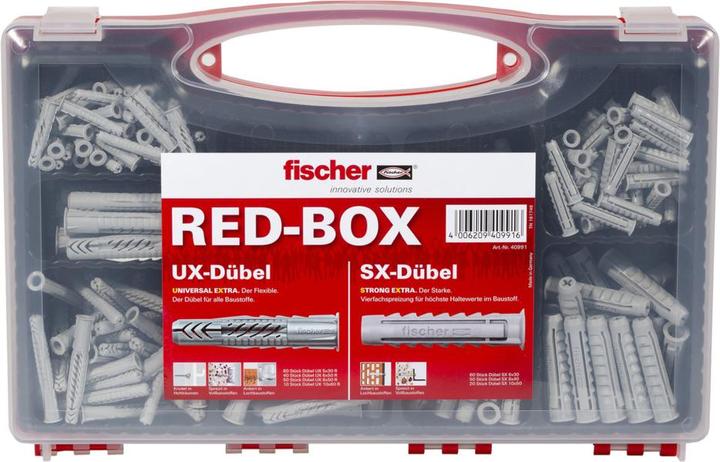 Actual product image Fischer UX/SX assortment box (290 pcs.)