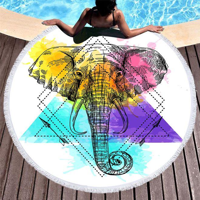 MU Classic Eléphant de couleur (Ø 150 cm)