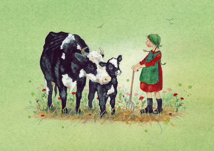 Actual product image Postcard book "All my animals (15 pcs.)
