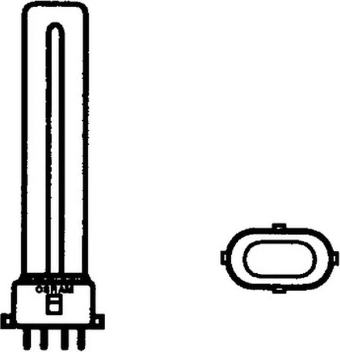 Actual product image Osram energy-saving lamps (2G7, 11 W, 900 lm, 1 x, G)