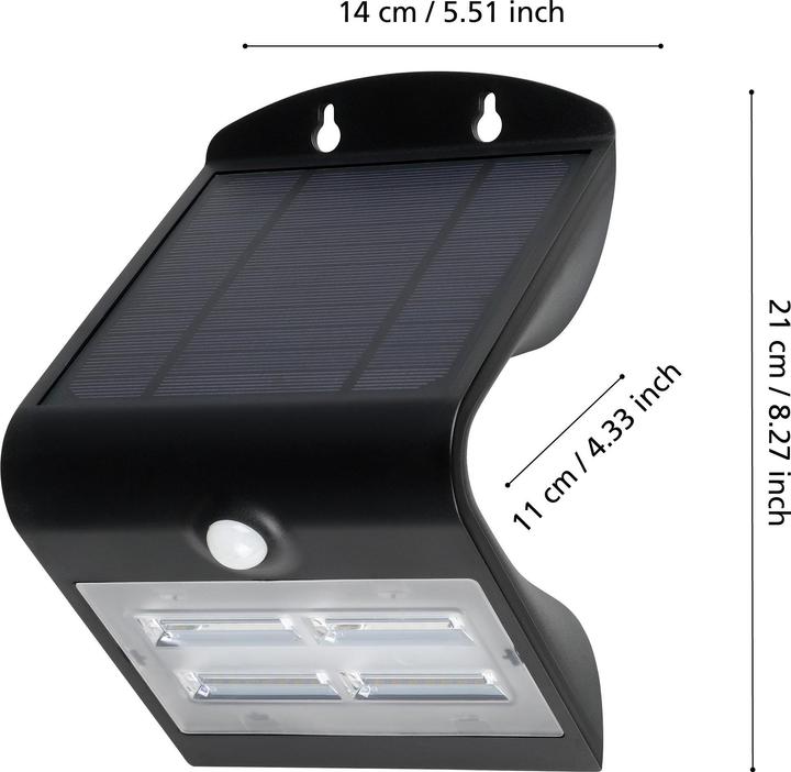 Productafbeelding EGLO LED wandlamp (440 lm, IP54)