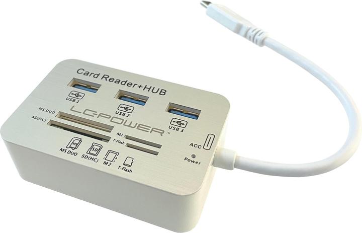 Immagine prodotto LC-Power Hub USB LC-HUB-C-CR (USB-C, 7 Porti)