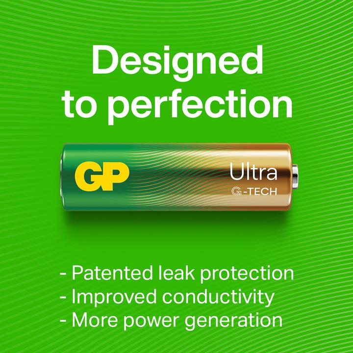 Produktbild GP Batteries GP - Ultra Alkaline 12xAA + 12xAAA batteries + hand fan (12 Stk.)