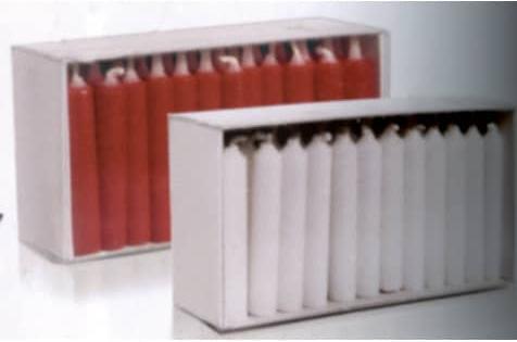 Produktbild Neutral 50 Kerzen weiss (1 Stk.)