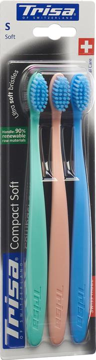 Actual product image Trisa Compact Soft Trio (Soft, 1 x)