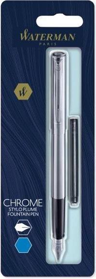 Image du produit Waterman Stylo plume Allure Chrome C.C. F (Bleu)