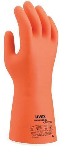 Actual product image Uvex Safety Protective gloves u-chem (7)