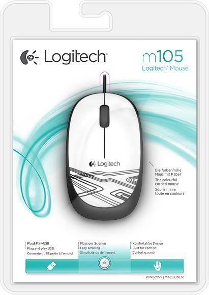 Image du produit Logitech Souris optique M105 (Filaire)
