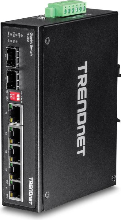 Produktbild Trendnet Industrie Switch 6 Port Gbit IP30 Metall (7 Ports)