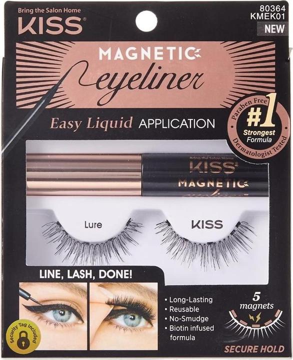 KISS Magnetic (Magnetic Eyeliner & Lash Kit) - Variant: Lure (Künstliche Wimpern)