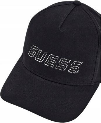 Guess Baseballcap mit Logo in Schwarz