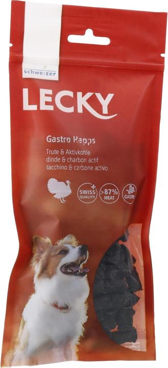 Image du produit Lecky Gastro Happs Trute & Charbon actif (Senior, Adulte, Junior, 1 pcs, 120 g)