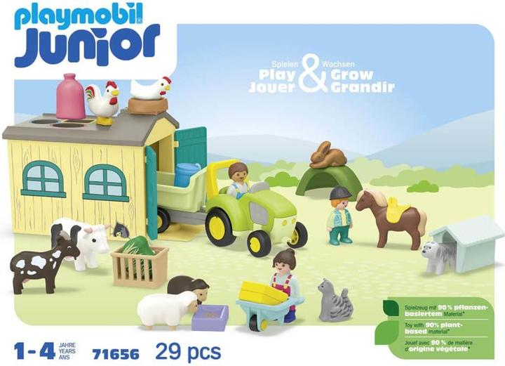 Produktbild Playmobil Bauernhof-Abenteuer Traktor (71656)