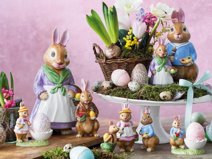 Productafbeelding Villeroy & Boch Decoratief konijn Max BUNNY TALES (1 x, 10 x 10,5 x 21,5 cm)