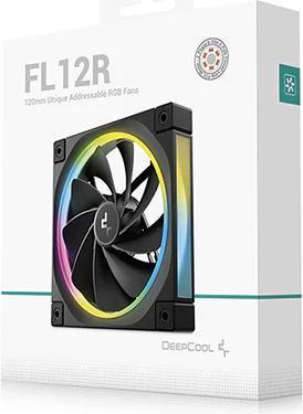 Actual product image Deepcool FL12R Reverse 120x120x25 Black (120 mm, 1 x)