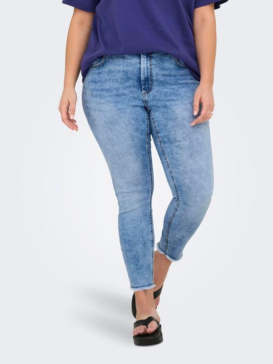 Produktbild Only Weiter Beinschnitt Offener Saum Jeans Skinny Jeans (54)