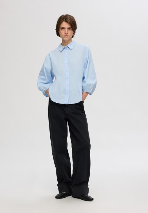 Immagine prodotto Selected Femme Camicia in cotone con maniche a 3/4 (36)