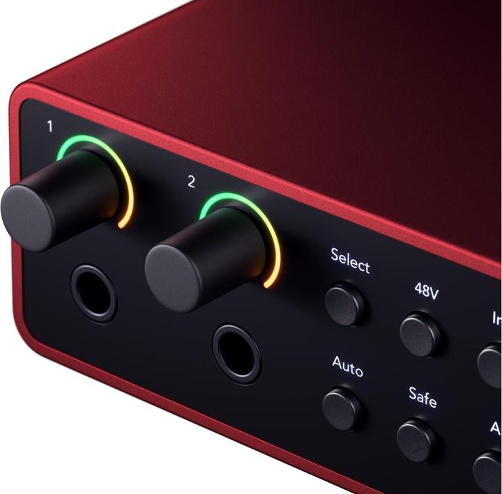 Actual product image Focusrite Scarlett 4i4 – 4th Generation (USB)