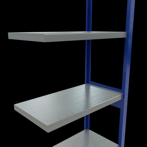 Actual product image Schulte Lagertechnik MULTIplus250 boltless add-on bay system with length bolts