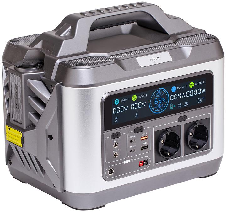 Image du produit Revolt Station d'alimentation & générateur solaire de 1120 Wh (1.12 Wh, 14.50 kg)