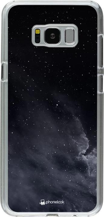 Produktbild PhoneLook Hülle transparent Black Sky Clouds (Samsung Galaxy S8+)