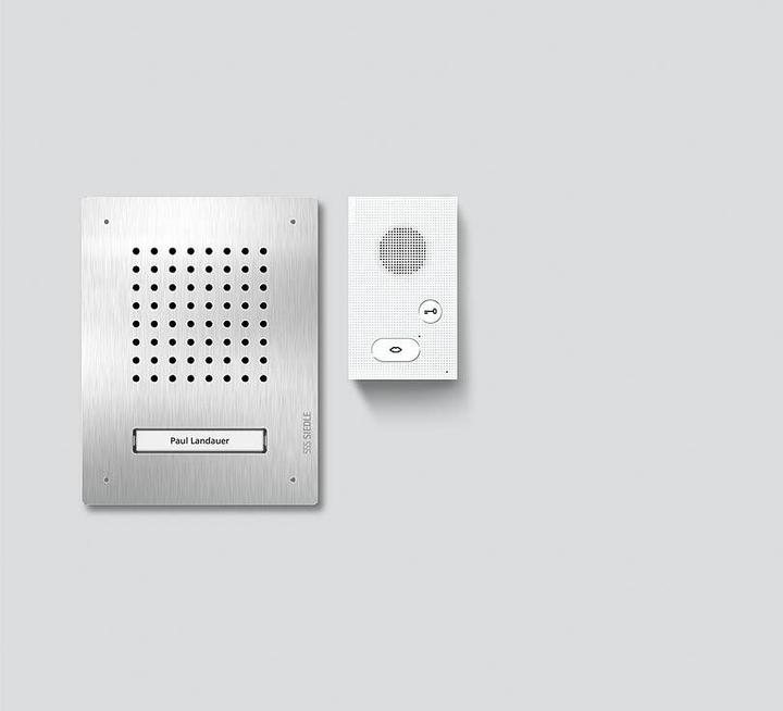 Immagine prodotto Siedle Set CLAB 850-1 E/W Set audio classico in acciaio inox/bianco