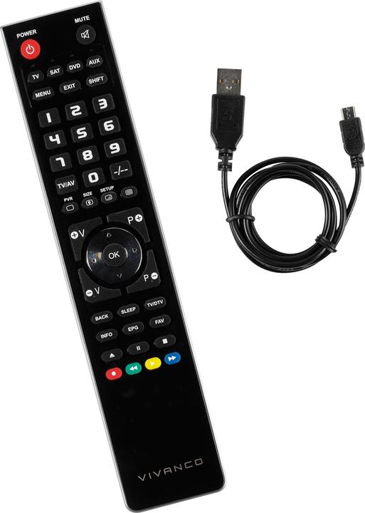 Actual product image Vivanco Ur 40 USB (Universal remote control)
