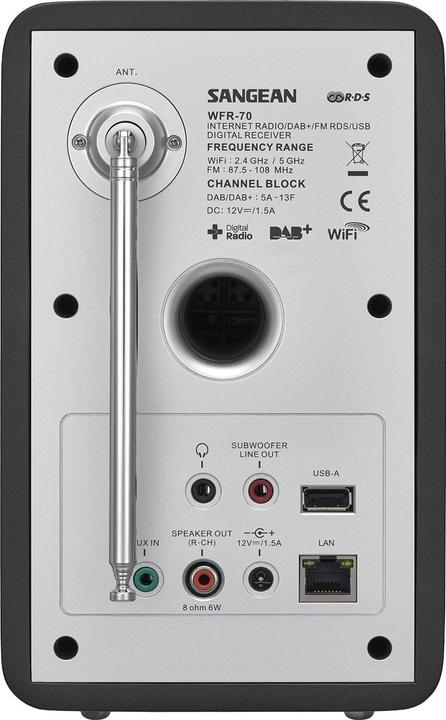 Produktbild Sangean Wfr-70 (DAB+, Internetradio, WLAN)