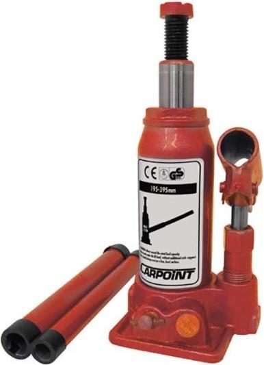 Productafbeelding Carpoint Hydraulische Potkrik 3 Ton | Krik 3000KG voor Auto, Caravan, Aanhangwagen