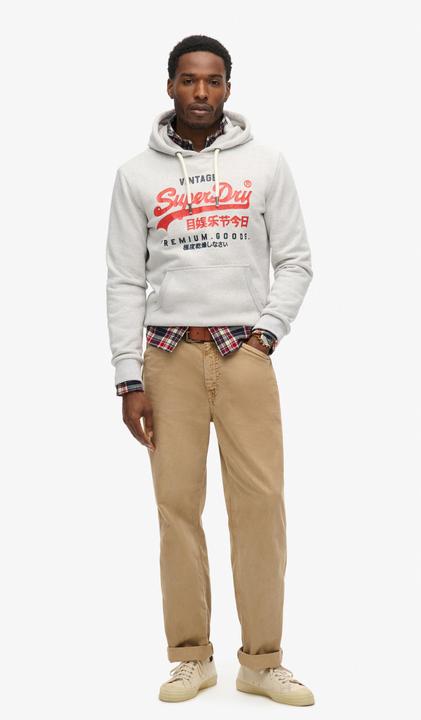 Immagine prodotto Superdry Sweatshirt Casual Bequem sitzend Duo Vintage Logo Hoodie (L)