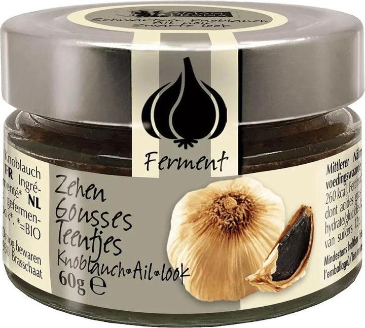 Produktbild Aman Prana Schwarze Knoblauchzehen Bio (60 g)