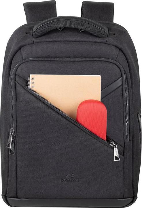 Immagine prodotto Rivacase Zaino ECO per laptop 14 pollici compatibile con MacBook Air 15-28 x 41 x 17,5 cm - mano robusta (14", Universale)