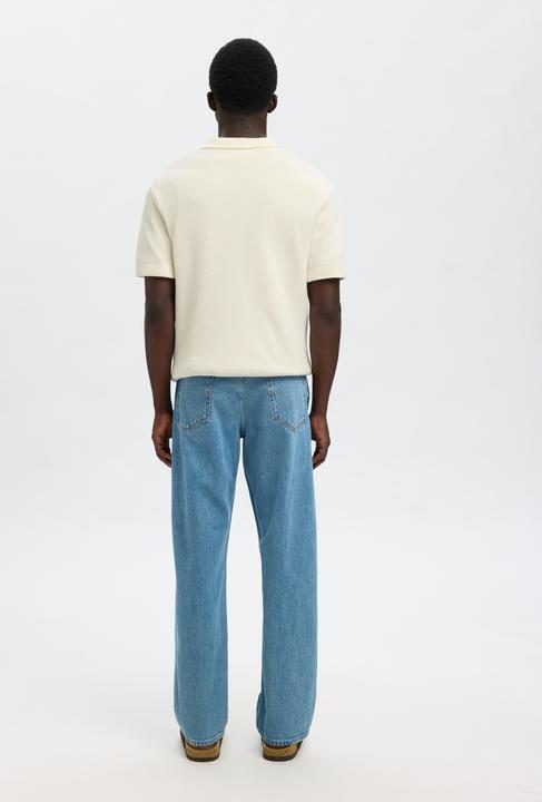 Actual product image Selected Homme Regular Fit Baumwoll Poloshirt (M)