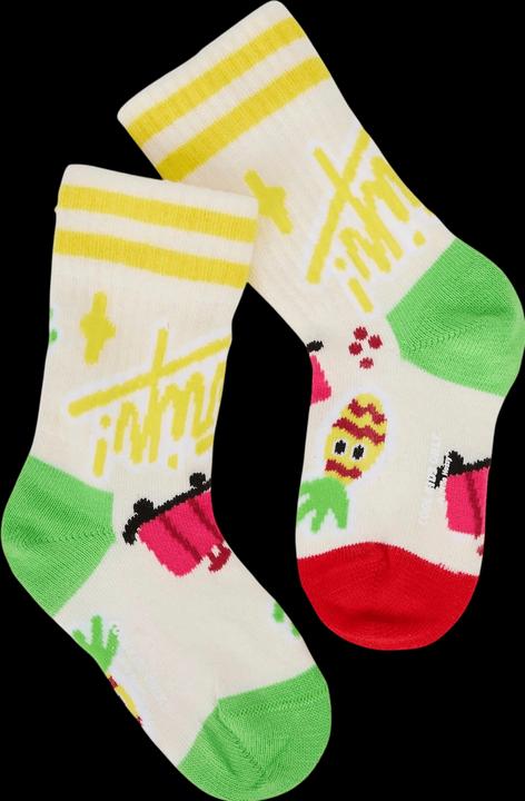 Image du produit Hello Hossy Chaussettes Cool Trip - Camel / Beige / Vert (24 - 26)