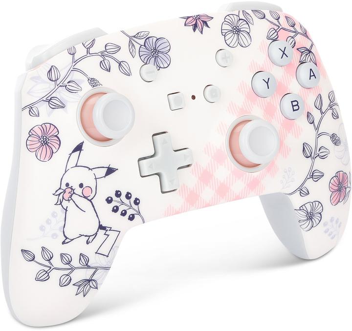 Image du produit PowerA Enhanced Wireless Controller Pikachu Garden (Switch OLED, Switch Lite, Switch)