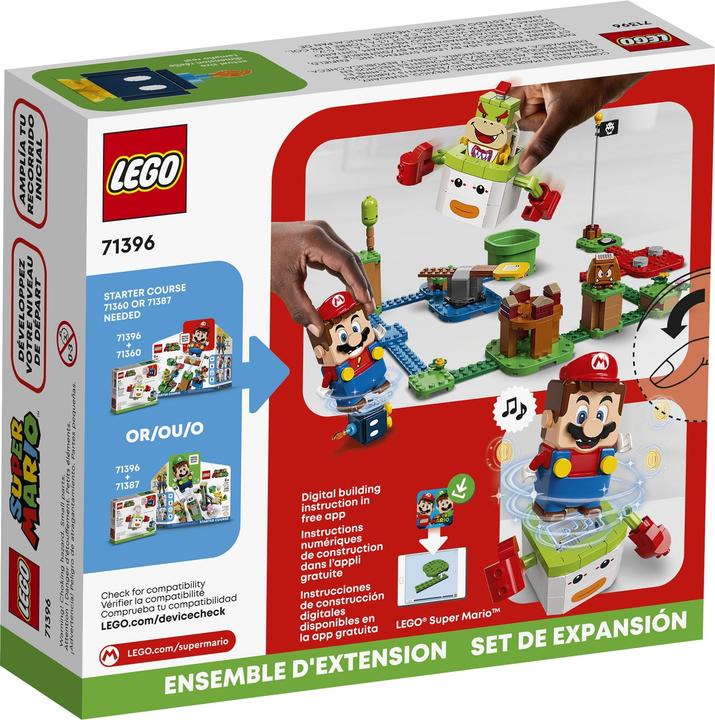 Actual product image LEGO Bowser Jr's Clown Carriage - Expansion Set (71396, LEGO Super Mario)