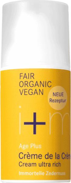 Actual product image i+m Naturkosmetik Ultra rich organic cream de la crème Immortelle & cedar nut - 30ml - i+m (30 ml, 24h cream)