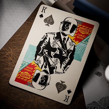 Actual product image Theory11 Obey Edition Playing Cards (English)