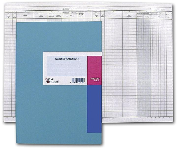 Produktbild König & Ebhardt Wareneingangsbuch A4 40Bl (40 x)