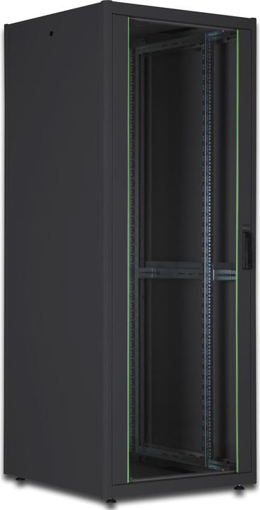 Produktbild Digitus Netzwerkschrank Basic 48,3cm 19Zoll 42HE schwarz 8/8 H2035mmxB800mmxT800mm mit Glastuer ohne Mont... (42 HE, 19 Zoll Rack)