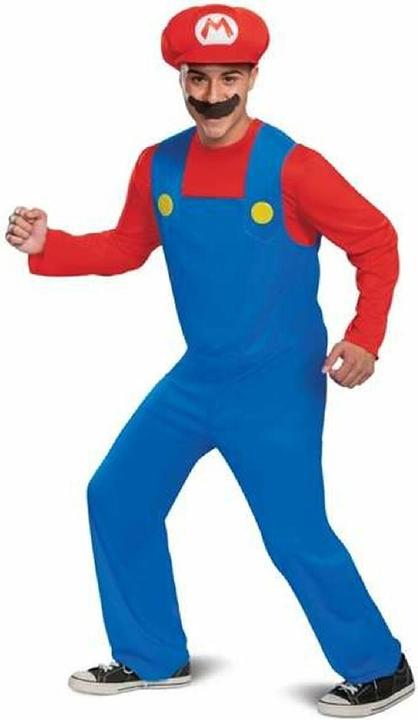 Actual product image Disguise Super Mario Brothers: Mario (M)