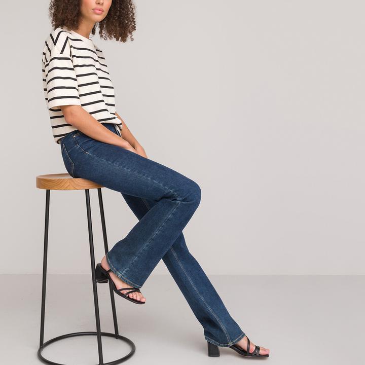 Produktbild La Redoute Collections Bootcut-Jeans mit Push-up-Effekt (40)